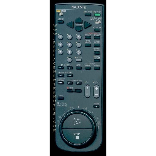 Sony RMT-V102C TV/VCR Remote Control – 146596111 – RMTV102C