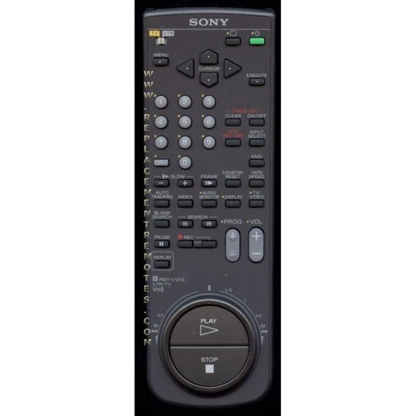 Sony RMT-V121A VCR Remote Control – 169315221 – RMTV121A