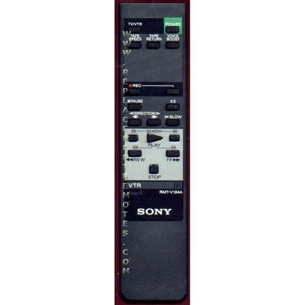 Sony RMT-V124A VCR Remote Control – 169313511 – RMTV124A