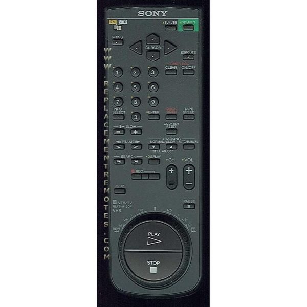 Sony RMT-V130F VCR Remote Control – 146696821 – RMTV130F