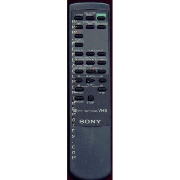 Sony RMT-V139A VCR Remote Control – A6778002A – RMTV139A