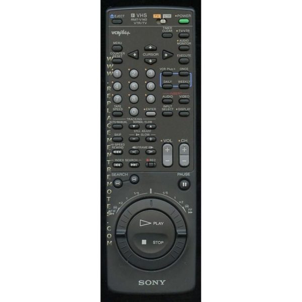Sony RMT-V140 VCR Remote Control – 146738321 – RMTV140