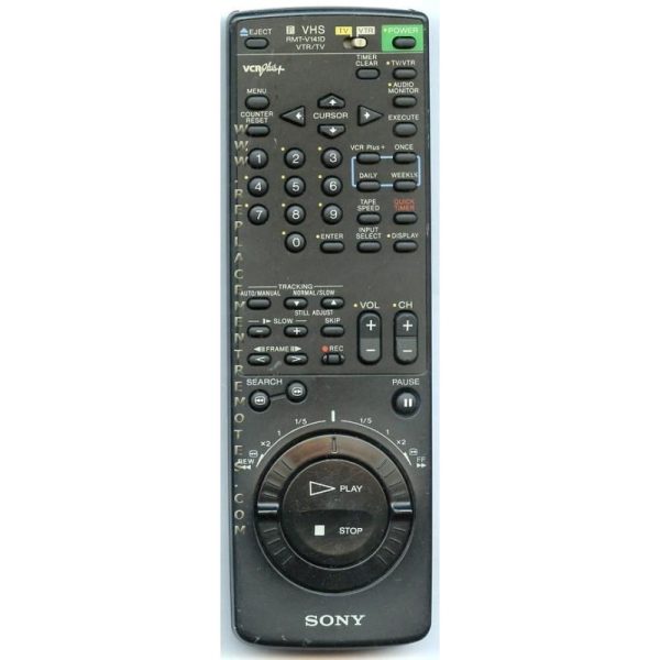 Sony RMT-V141D VCR Remote Control – 146748531 – RMTV141D