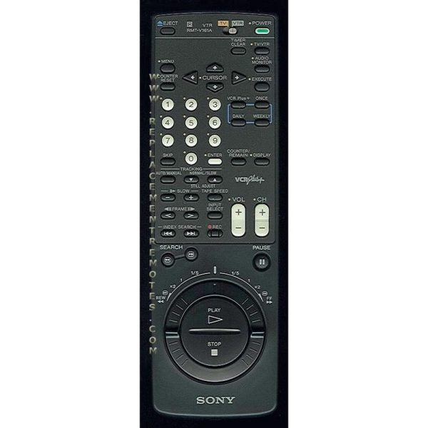 Sony RMT-V161A VCR Remote Control – 147348322 – RMTV161A