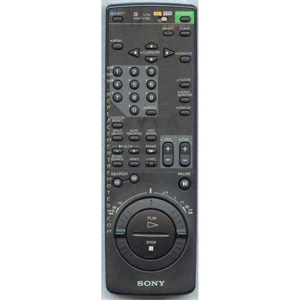 Sony RMT-V190 VCR Remote Control – 147371611 – RMTV190