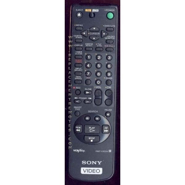 Sony RMT-V203A VCR Remote Control – 147503221 – RMTV203A