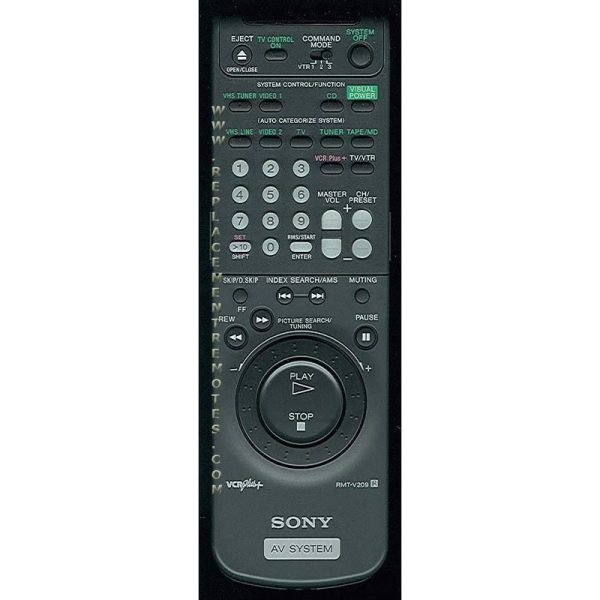 Sony RMT-V209 Receiver Remote Control – RMTV209