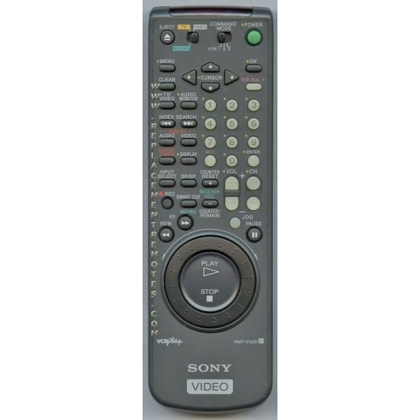 Sony RMT-V229 VCR Remote Control – 147560511 – RMTV229