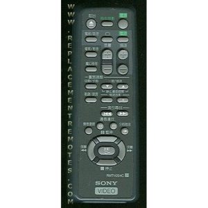 Sony RMT-V254C VCR Remote Control – RMT-V254C – RMTV254C