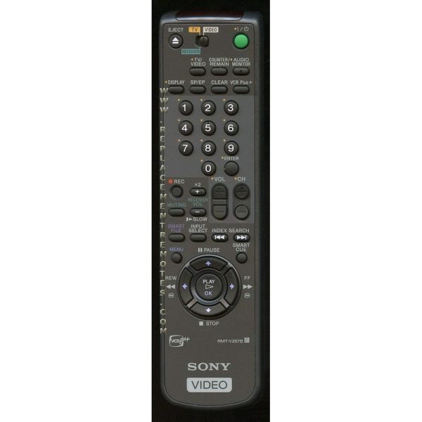 Sony RMT-V267B VCR Remote Control – 141815431 – RMTV267B