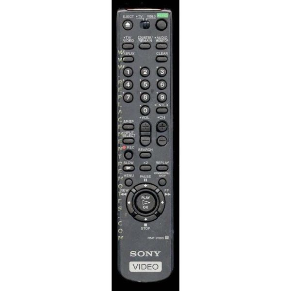 Sony RMT-V306 VCR Remote Control – 147651511 – RMTV306
