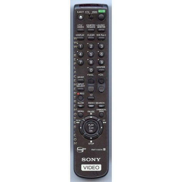Sony RMT-V307A VCR Remote Control – RMT-V307A – RMTV307A