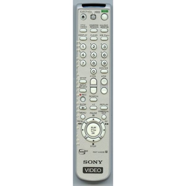 Sony RMT-V402B VCR Remote Control – 147728211 – RMTV402B