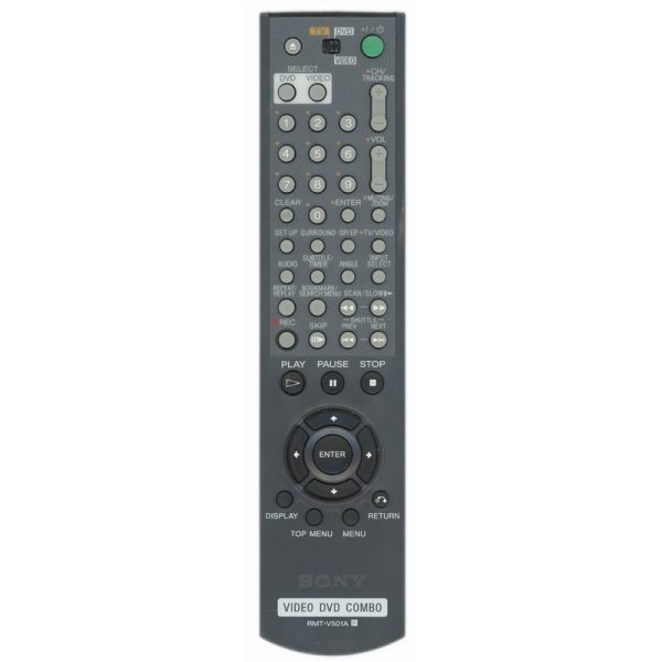 Sony RMT-V501A DVD/VCR Combo Recorder Remote Control – 988503523 – RMTV501A