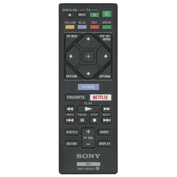 Sony RMT-VB201U Blu-ray Remote Control – RMTVB201U