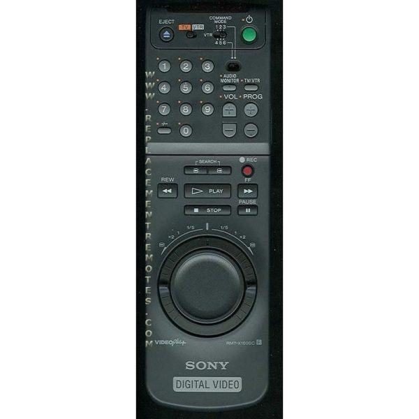 Sony RMT-X1000 VCR Remote Control – 147343711 – RMTX1000