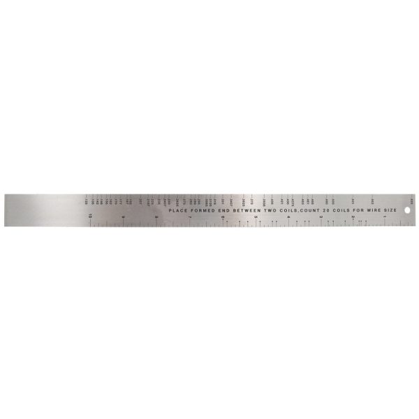 Spring Wire Gauge Ruler