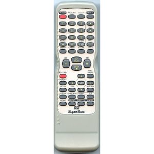 Superscan NE236UD DVD Remote Control
