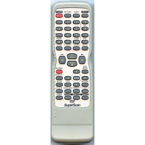Superscan NE236UD DVD Remote Control