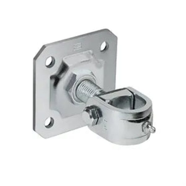 Swing Gate Fitting – Clamp Hinge, Adj, Flange Mount/Greaser, 100Kg, Use 192-30