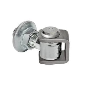 Swing Gate Fitting – Gate Hinge, M20 Adj, 150Kg, Weld-On To Post And Gate Zinc Plated