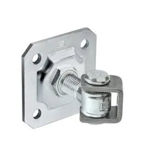 Swing Gate Fitting – Gate Hinge, M20 Adj U-Bolt, 150Kg, Weld To Gate,Bolt To Post