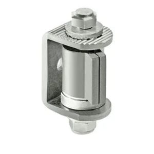 Swing Gate Fitting – Pintle Hinge With Wing And Bearing, Weld On, 300Kg Zinc Plated