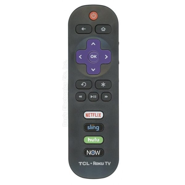 TCL RC280 2019 Roku TV Remote Control | Netflix | Sling | Hulu | ATT Now – 06-IRPT20-ARC280J