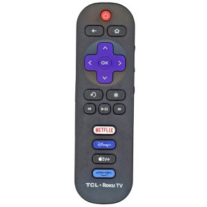 TCL RC280 2024 Roku TV remote control | Netflix | Disney + | Apple TV + | Prime Video – G0401-000206