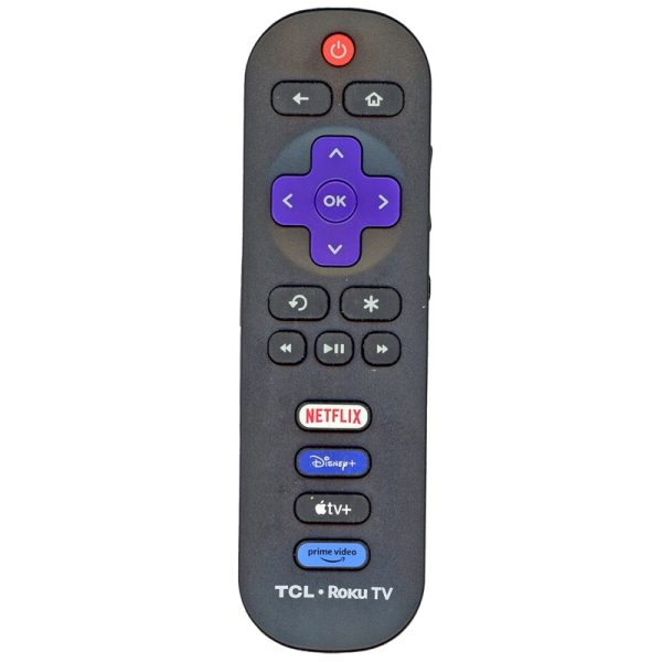 TCL RC280 2024 Roku TV remote control | Netflix | Disney + | Apple TV + | Prime Video – G0401-000206