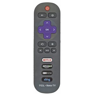 TCL RC280 Roku TV Remote Control | Netflix | Amazon | HBO | Sling – 06-IRPT20-DRC280