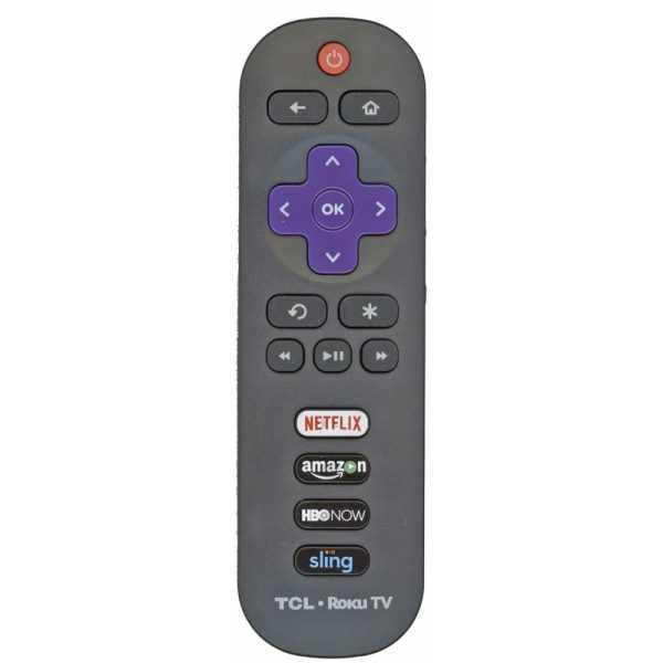 TCL RC280 Roku TV Remote Control | Netflix | Amazon | HBO | Sling – 06-IRPT20-DRC280