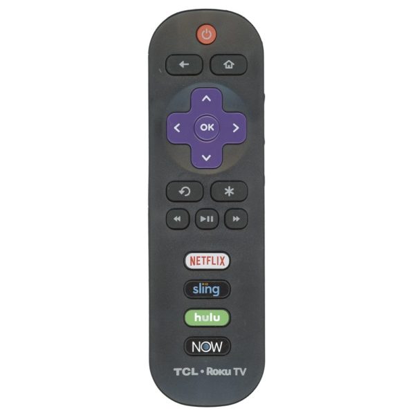 TCL RC280 Roku TV Remote Control | Netflix | sling | Hulu | Att Now – 06-IRPT20-JRC280