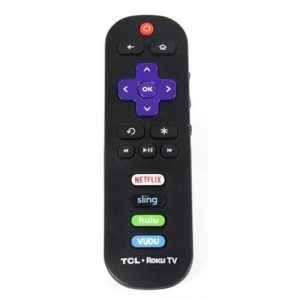 TCL RC280 Roku TV Remote Control | Netflix | Sling | Hulu | Vudu – 06-IRPT20-CRC280