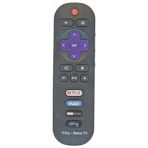 TCL RC280 Roku TV Remote Control | Netflix | Vudu | HBO | Sling – 06-IRPT20-HRC280