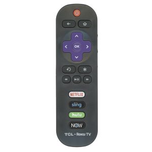TCL RC280J 2019 Roku TV Remote Control | Netflix | Sling | Hulu | NOW – 06-IRPT20-MRC280J