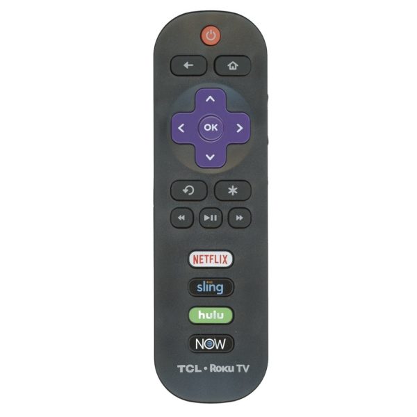 TCL RC280J 2019 Roku TV Remote Control | Netflix | Sling | Hulu | NOW – 06-IRPT20-MRC280J