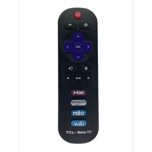 TCL RC280J Roku TV Remote Control | Mgo | Amazon |  Rdio | Vudu – 06-IRPT20-TRC280J
