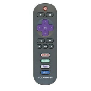TCL RC280J ROKU TV Remote Control |  Netflix | Hulu | Roku | Disney – 06-IRPT20-URC280J