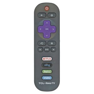 TCL RC280J Roku TV Remote Control | Netflix | Sling | Hulu | Vudu – 06-IRPT20-IRC280J
