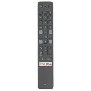 TCL RC901V FMR1 ANDROID TV Remote Control – Media, Netflix, Youtube- RC901V