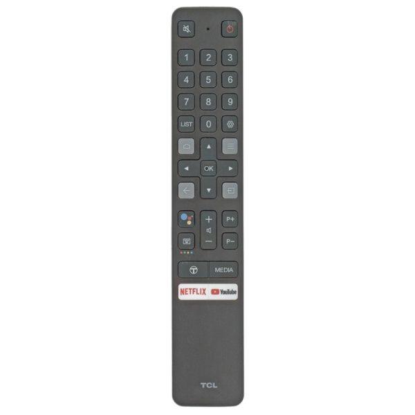 TCL RC901V FMR1 ANDROID TV Remote Control – Media, Netflix, Youtube- RC901V