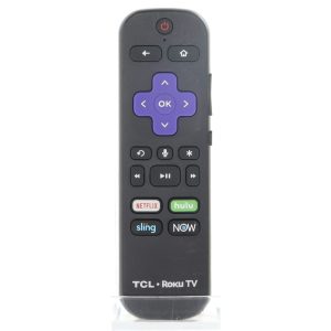 TCL RCAL5 2019 Roku with Voice RF TV Remote Control – Netflix, Hulu, Sling, ATT NOW – 06-WFZNYY-ARC580
