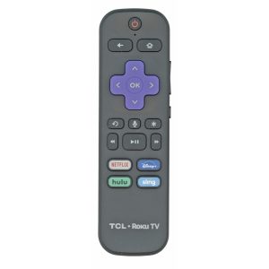 TCL RCAL5 ROKU w/ VOICE TV Remote Control Netflix, Disney, Hulu, Sling – 06-WFZNYY-FRC580