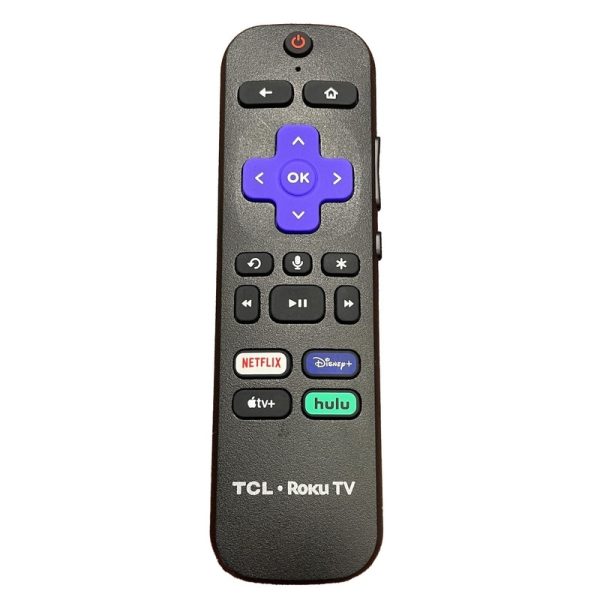 TCL RCEL5 FOR ROKU with Voice TV Remote Control – Netflix, Hulu, Apple TV +, Hulu – 21001-000011