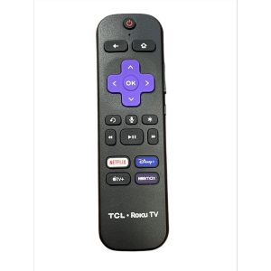 TCL RCFA5 2023 ROKU with Voice TV Remote Control – Netflix, Disney, Apple TV +, HBONOW- 3226001293