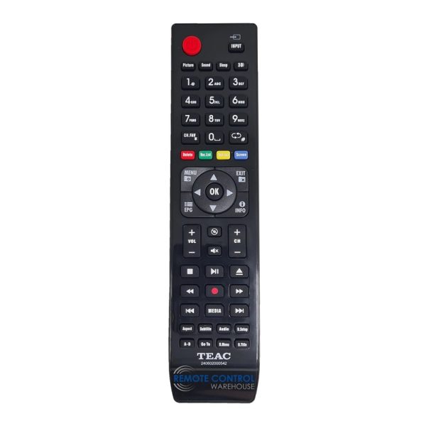 TEAC LEV19A121 TV ORIGINAL REMOTE CONTROL 240602000542