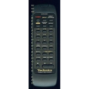 Technics EUR643808 CD Remote Control