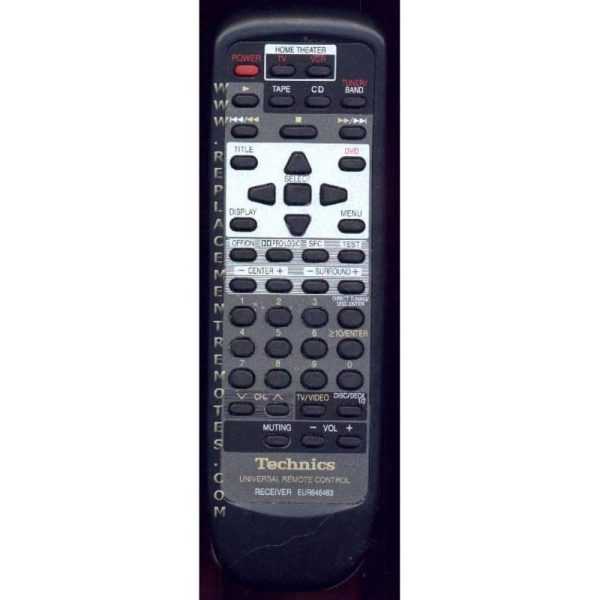 Technics EUR646463 Receiver Remote Control