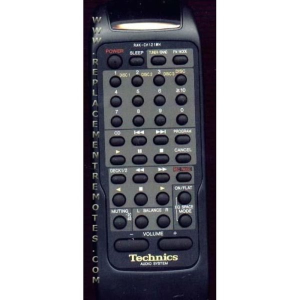 Technics RAKCH121WH Audio Remote Control